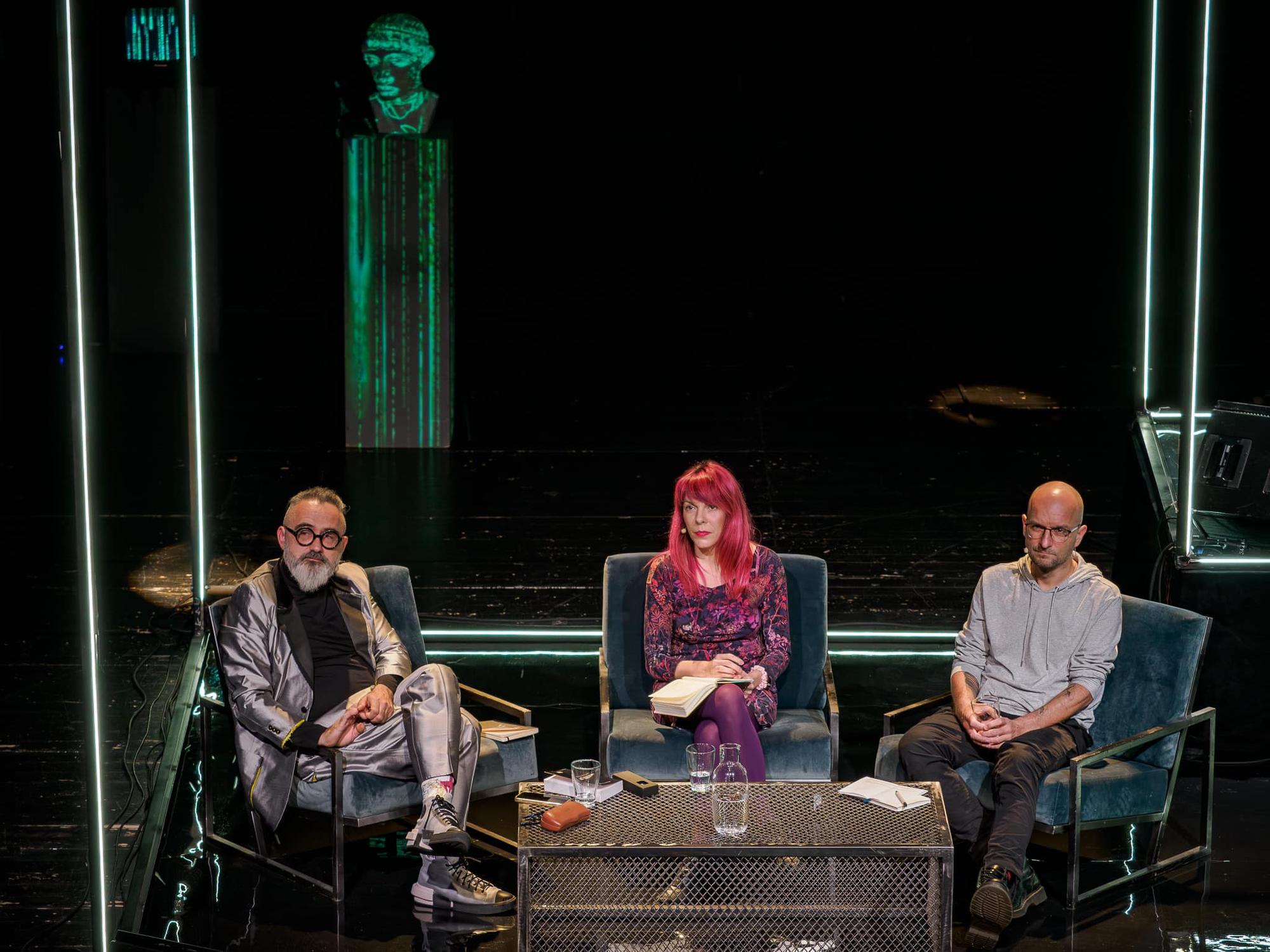 Spotkanie z cyklu “Myślnik”  w Teatrze im. J. Słowackiego w Krakowie