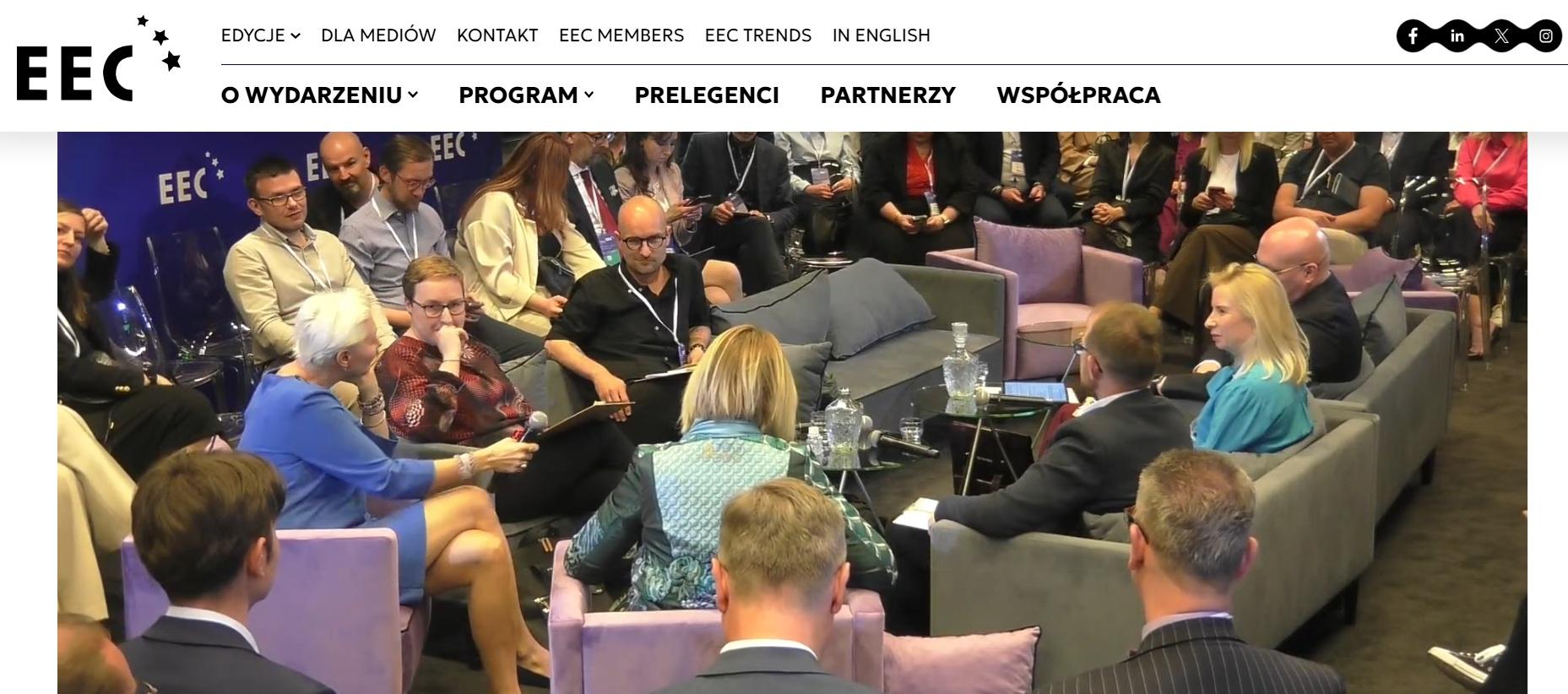 Udział w Europejskim Kongresie Gospodarczym